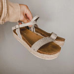 Steve Madden Steve‎ Madden | Silver Glitter Platform Sandals 3 Photo 0