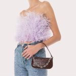 NWT By FAR Mini Rachel in Nutella Brown Photo 3