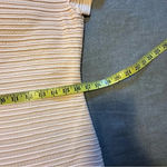 Calvin Klein small women’s blouse blush pink textured material short sleeve Photo 5