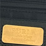 Furla Rouged Black Leather Handbag Photo 8