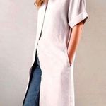 Babaton Aritzia  Glen Quarry Pink Shirt Dress Size Medium Photo 0