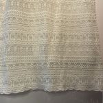 Mango MNG Casual by - “Brenda” Cream Sleeveless Embroidered & Lace Dress- Size XS Photo 6