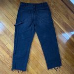 BDG Black Straight Leg Cargo Jeans Size W 30 x 30 L Photo 3