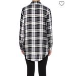 Cupcakes and Cashmere  Cruz high low flannel top Medium Photo 5