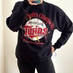 Vintage Minnesota Twins World Series Championship Sweatshirt Sz S/M Photo 0