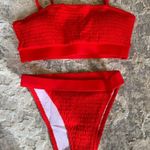 Missguided Red High Waisted Bikini Photo 0