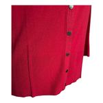 White House | Black Market White House Black  Marked Red Sweater Cardigan. Size M Photo 2