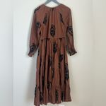 Tuckernuck  Omika Riviera Maxi Dress Brown Boho Midi Western Size XS Photo 4