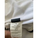 Island Escape Womens 16 Strapless Black‎ White Floral Swimsuit Top Swim Beach Photo 6