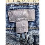 J Jill Jeans Womens 6 Petite Blue Slim Straight Leg Stretch Dark Wash Denim Photo 5