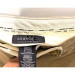 George Me by Mark Eisen Dress Camel Suede Feel Cotton Pants Sz 6 Photo 4