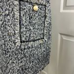 N.I.W.I.Y. Tweed Sleeveless Dress with Pearl Accents. #63 Gray Size L Photo 2