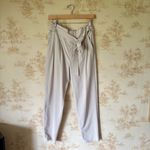 Athleta Skyline Pant II Abalone Gray paper bag athleisure pants size 4 Photo 2