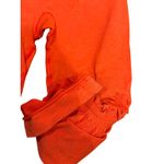 Lululemon  In the Flow Crop Pants Leggings Womens 4 Coral Orange Ruched Photo 3