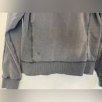 Lululemon Women’s Loop Zip Up Hoodie Acid Rubber Dye Black Size L Photo 5