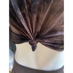 Windsor NEW  Motorcycles Crop Tie Back Tie Dye Short Sleeve Shirt Women's Size XS Photo 3