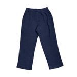 Free People Navy Nautical Blue Linen Wide Leg Casual Work Ready Pants Women's 8 Photo 3