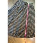 Nanette Lepore  Skirt Sz 0 Midi Chic‎ Festival Sheer Lined Black Event Formal USA Photo 9