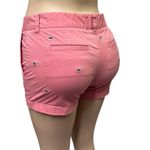 Vineyard Vines  Cotton Dayboard Pink Embroidered Blue Whale Print Shorts Womens 2 Photo 3