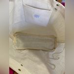 Mud Pie  Bride Tote Bag with Tan Handles Photo 9