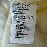 COS  Women's Cotton Appliqué 3D Puff 3/4 Sleeve Evening Jacket‎ Sz 10 Snap Front Photo 4