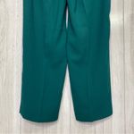 J.Crew  Tailored Easy Pant in 365 Crepe Dark Spruce Green size 6 AQ516 Photo 6