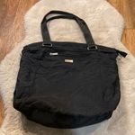 Baggallini Baggalini Travel‎ Tote Purse Black Nylon Travel Lightweight 12x16 Photo 0