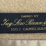 Fleurette | 4 | Loro Piana 100% Camel Hair Placket Front Mid Photo 1