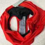 New Coastal Blue High Waist Bikini Bottoms in Red Orange size XS Photo 3