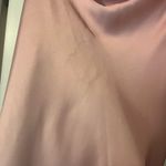 ZARA Strapless Satin Midi Dress Photo 6