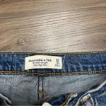 Abercrombie & Fitch $99 Abercrombie fitch women sz 25/0 Ultra High Rise Ankle Straight Jean Photo 6