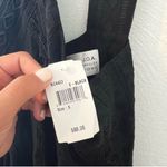 J.O.A. NWT black lace overlay criss cross top midi dressSize small Photo 5