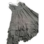 Free People  One Adella Slip‎ Mini Dress Black Size Medium Photo 9
