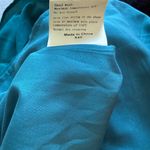 Elegant Teal Long Sleeve Dress Green Size L Photo 4