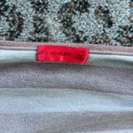 Love Scarlett Short Sleeve Tie Front Top Stripes Pink Glitter XL Photo 2