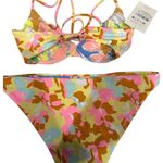 Maaji  Multicolor Floral Bikini NWT Photo 2