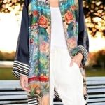 Johnny Was silk tropical coat (reversible) NWT (oversized) Photo 2