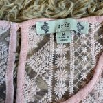 Iris  Los Angeles Pink Blouse - Size M Photo 3
