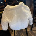 Wild Fable White Cropped Puffer Coat Photo 1