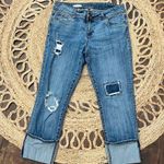 Kut From The Kloth KUT Cameron Straight Leg Cuffed Jeans size 8 Photo 1