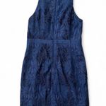 Lilly Pulitzer Kayleigh Shift Dress True Navy Fern Gallery Lace Photo 3