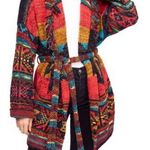 Free People  Wild Wild West Fringed Belted Cardigan - Size.‎ XS/S Photo 0