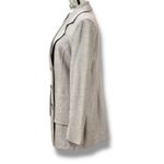 St. John Vintage Size L (10) Herringbone Knit Jacket Classic Made in USA Photo 3