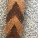 Guess  braided leather belt with studs Photo 6