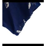 Jun & Ivy White Embroidered Floral Blouse Size S 3/4 Sleeve Boho Top Photo 7