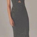 💕FAVORITE DAUGHTER💕 The Anywhere Dress ~ Black White Stripe Small S NWT Photo 0