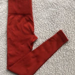 Orange high waisted yoga pants. Size XS. Orange Photo 0