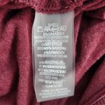 Calvin Klein Burgundy T-Shirt Dress with Side Drawstring Size 6 Oxblood Dress Photo 8