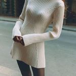 Cream Sweater Dress Photo 1
