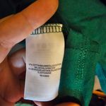 Lands' End  Emerald Green Long Sleeve Blouse Photo 3